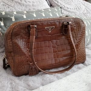 Prada Crocodile Purse